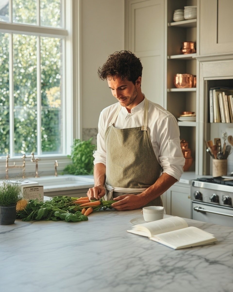 Ongoing household retainer — seasonal cooking by a private chef