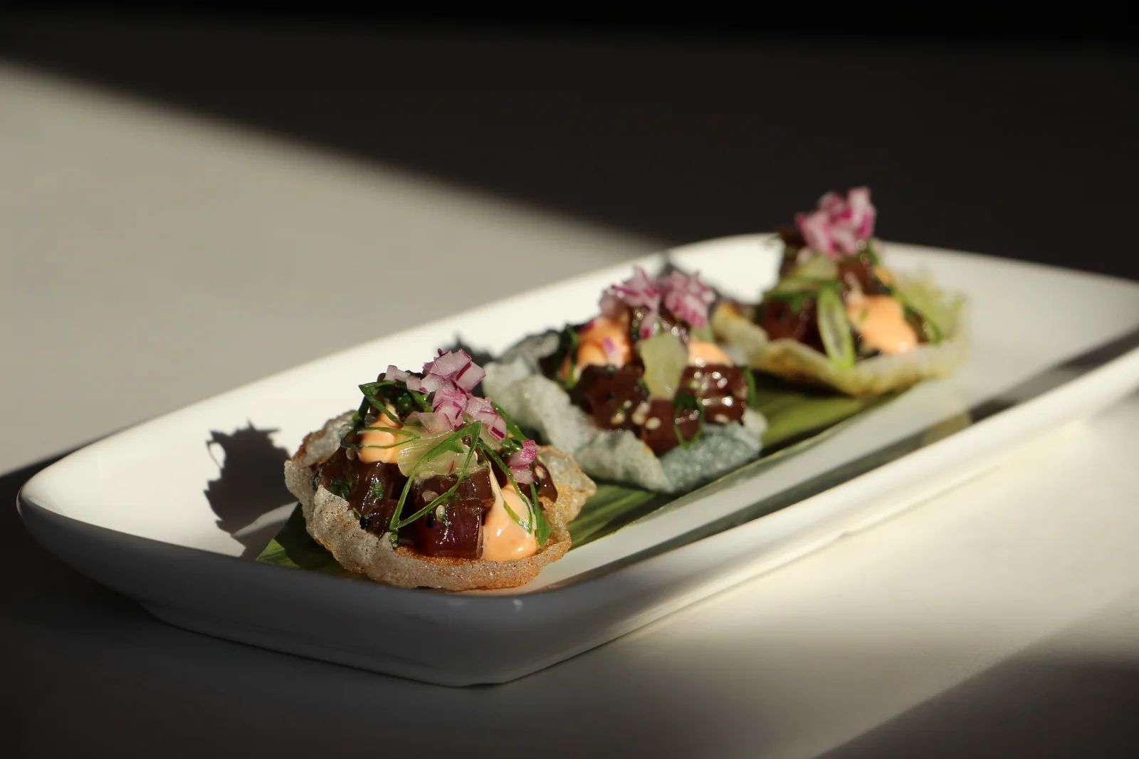 Tuna tostadas — God Save The Chef